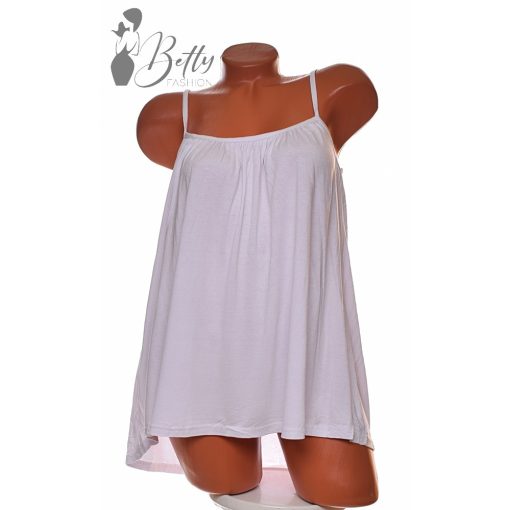 White Top with Jewelry Embellishment S/M