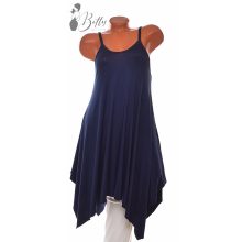 Egyszínű, aszimmetrikus aljú tunika S, M, L