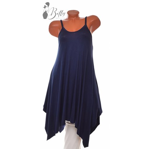 Egyszínű, aszimmetrikus aljú tunika S, M, L