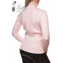 White Top with Jewelry Embellishment S/M