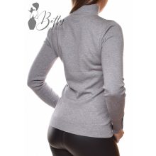 White Top with Jewelry Embellishment S/M