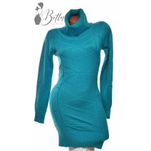 Anyagában mintás, garbós, kötött tunika S/M, L/XL