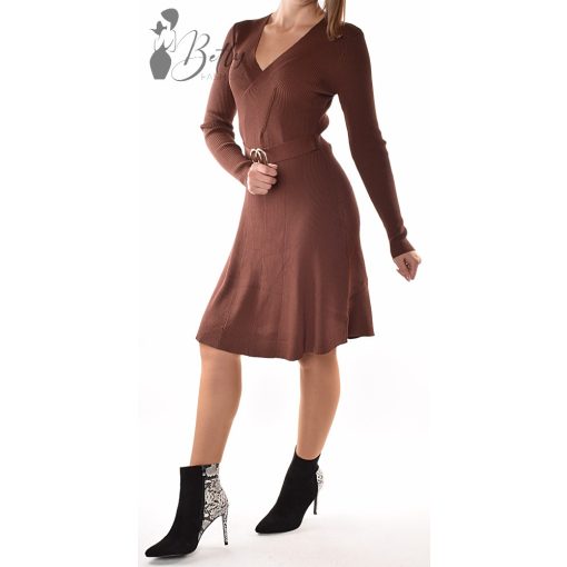 Golden Strap Twisted Dress S/M/L