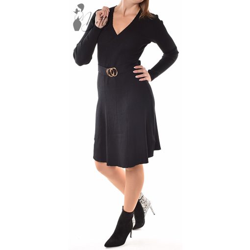 Golden Strap Twisted Dress S/M/L