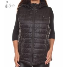 Fekete színű, steppelt mellény 3XL-7XL