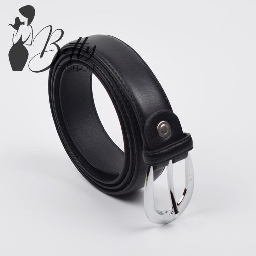 Egyszínű műbőr öv