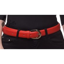 Egyszínű műbőr öv