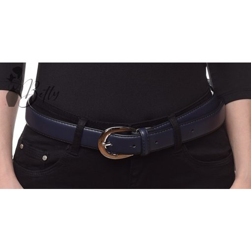 Egyszínű műbőr öv