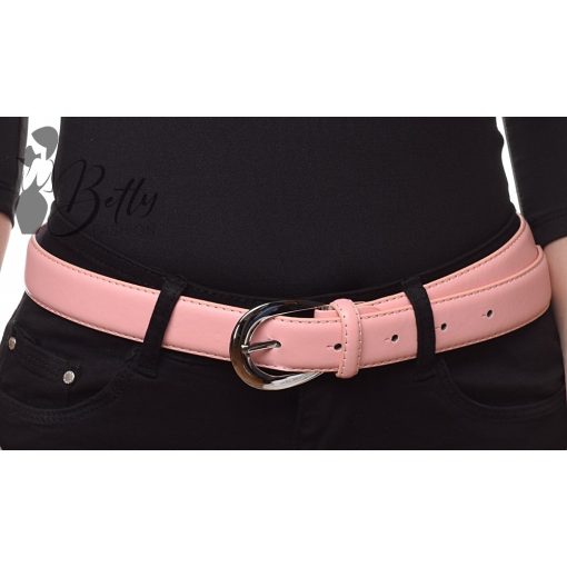 Egyszínű műbőr öv