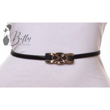 Arany színű csatos, rugalmas fémöv