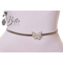 Pillangódíszes, rugalmas fémöv