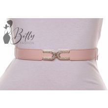 Strasszos díszítésű, gumis öv 