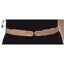 Strasszos díszítésű, gumis öv 