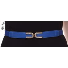 Strasszos díszítésű, gumis öv 