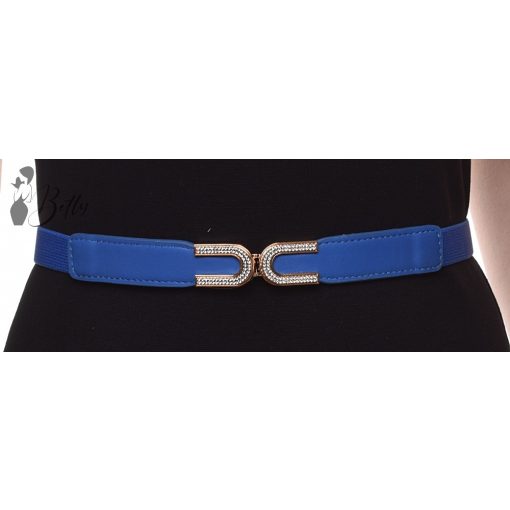 Strasszos díszítésű, gumis öv 