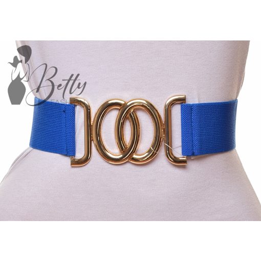 Arany színű díszes, gumis öv