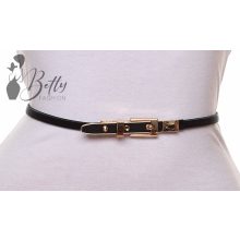 Arany színű csatos, rugalmas fémöv