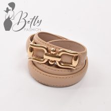 Fémcsatos, műbőr öv 