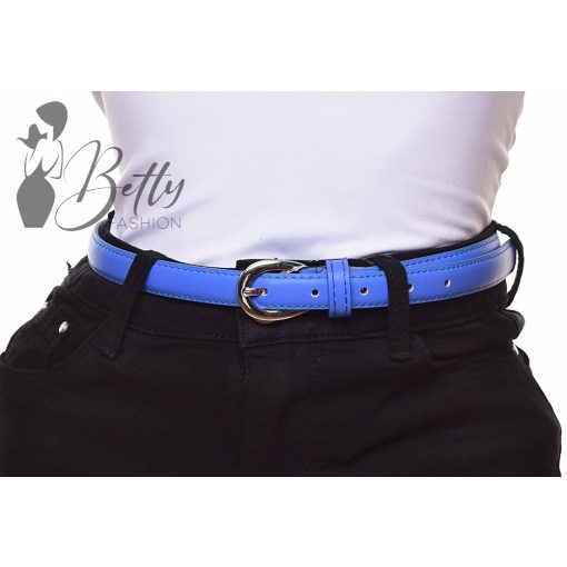 Fémcsatos műbőr öv