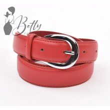 Egyszínű műbőr öv