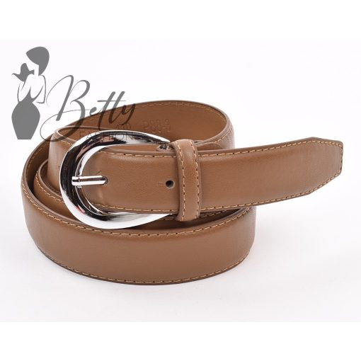 Egyszínű műbőr öv