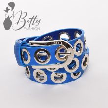 Ezüst fémkarika díszes öv