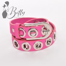 Ezüst fémkarika díszes öv