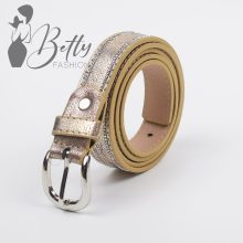 Strasszkő díszes, műbőr öv