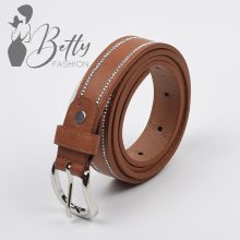 Strasszkő díszes, műbőr öv