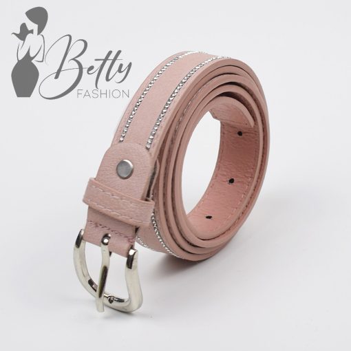 Strasszkő díszes, műbőr öv