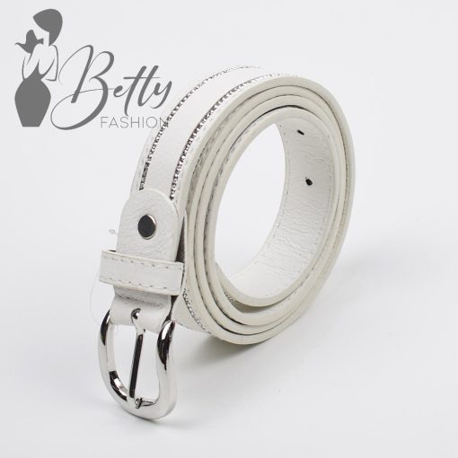 Strasszkő díszes, műbőr öv