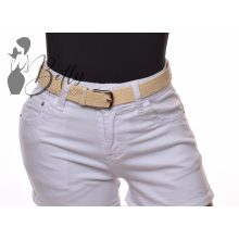 Fonott, gyékény hatású, csatos öv