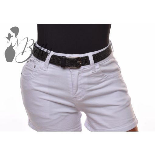 Fonott, gyékény hatású, csatos öv