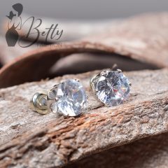 Cirkónia köves fülbevaló