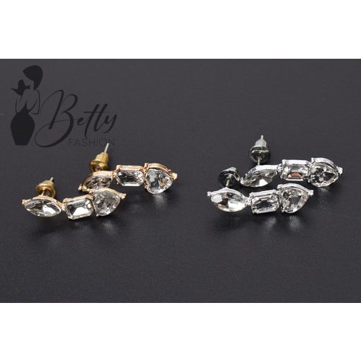 Strasszkő díszes fülbevaló