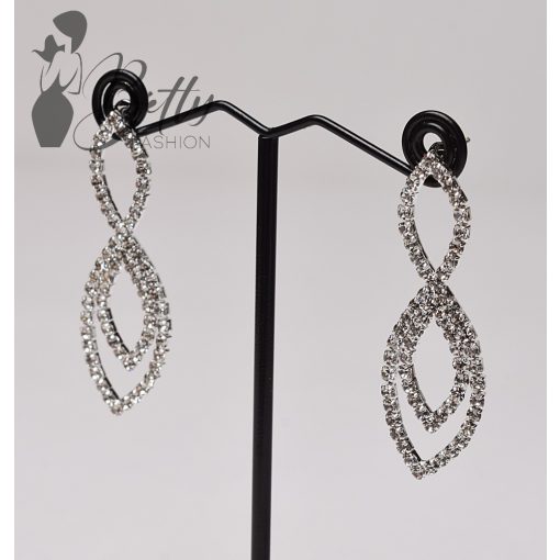 Strasszköves fülbevaló