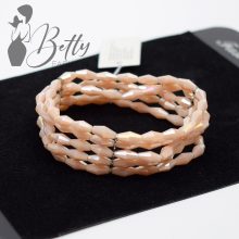 5 soros rombusz alakú gyöngyös karkötő