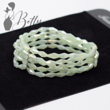 5 soros rombusz alakú gyöngyös karkötő