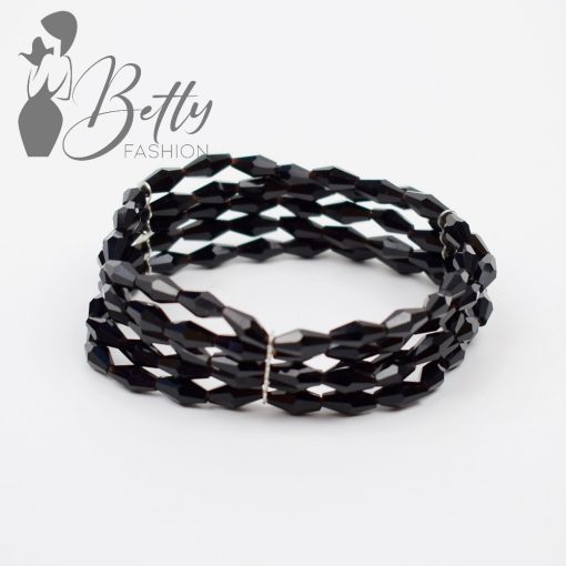 5 soros rombusz alakú gyöngyös karkötő