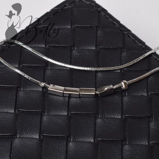 Dupla soros, fémdíszes karkötő