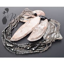 Kockaköves, több soros nyaklánc