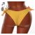 Sárga színű, féltanga bikini alsó S, M, L, XL
