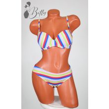Színes csíkos bikini S, M, L, XL, 2XL 