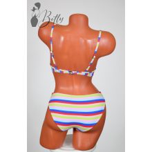 Színes csíkos bikini S, M, L, XL, 2XL 