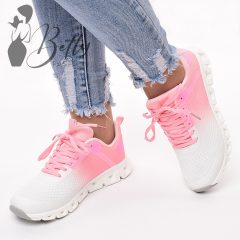 Fehér-rózsaszín színű sportcipő 