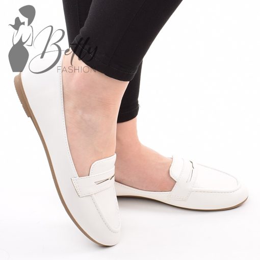 White Top with Jewelry Embellishment S/M