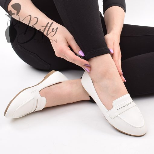 White Top with Jewelry Embellishment S/M