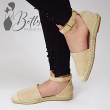 Bézs színű espadrilles