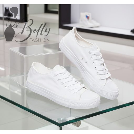 Fehér színű tornacipő