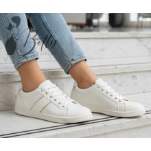 White Top with Jewelry Embellishment S/M